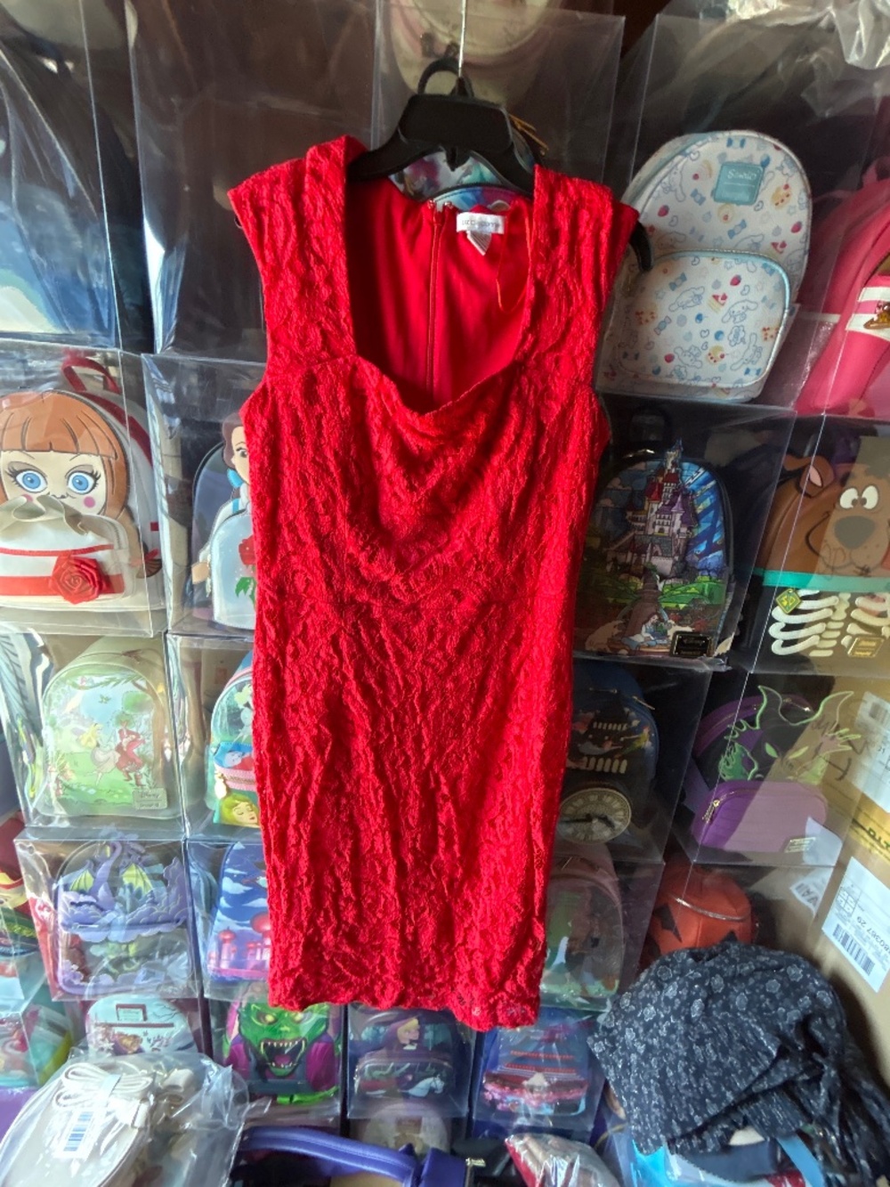 JcPenney Liz Claiborne Dress Red Size 14 Women